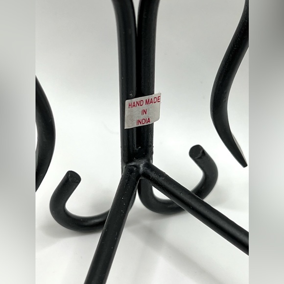 Set of 6 Coasters in Metal Holder Kokopelli Design 3.8 in - Picture 5 of 9